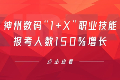 行业实践丨用新技能武装自己！z6.com数码“1+X”职业技能报考人数150%增长